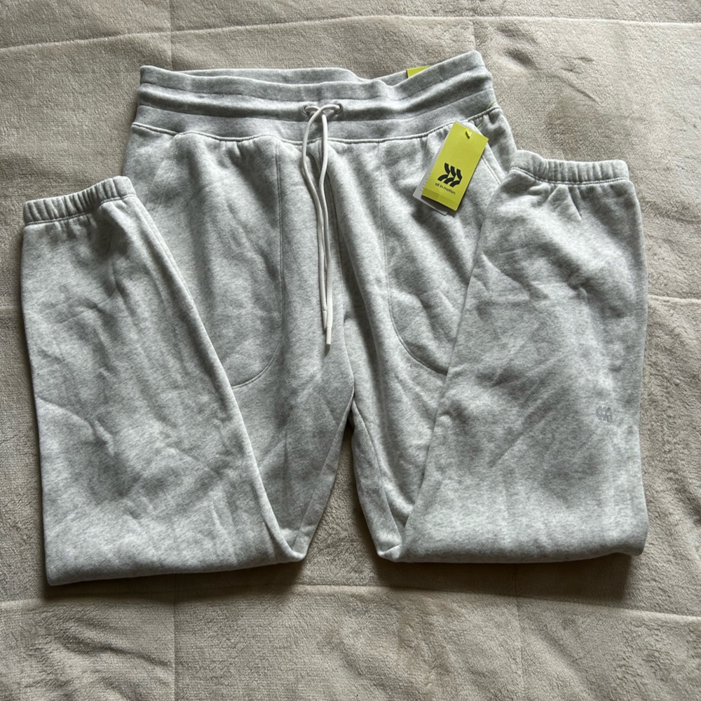 Light grey sweatpants